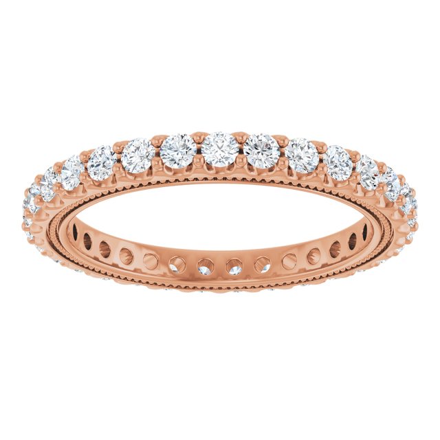 9/10 CTW Natural Diamond Eternity Band, 2.4 mm