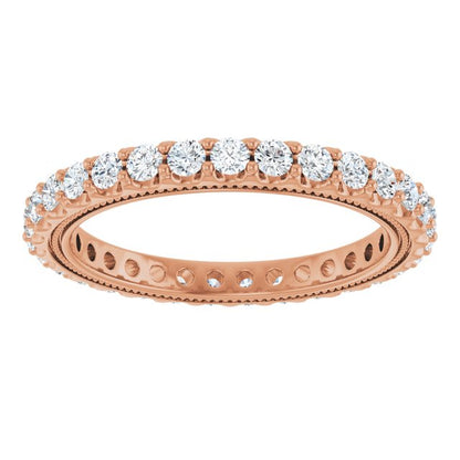 9/10 CTW Natural Diamond Eternity Band, 2.4 mm