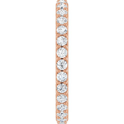 9/10 CTW Natural Diamond Eternity Band, 2.4 mm