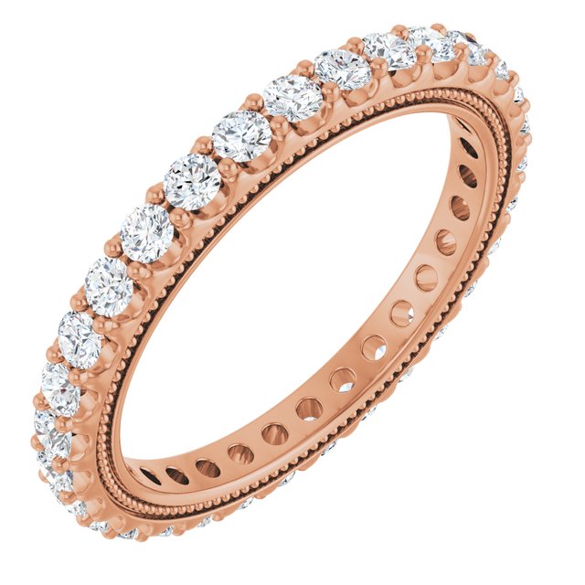 9/10 CTW Natural Diamond Eternity Band, 2.4 mm