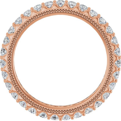 9/10 CTW Natural Diamond Eternity Band, 2.4 mm