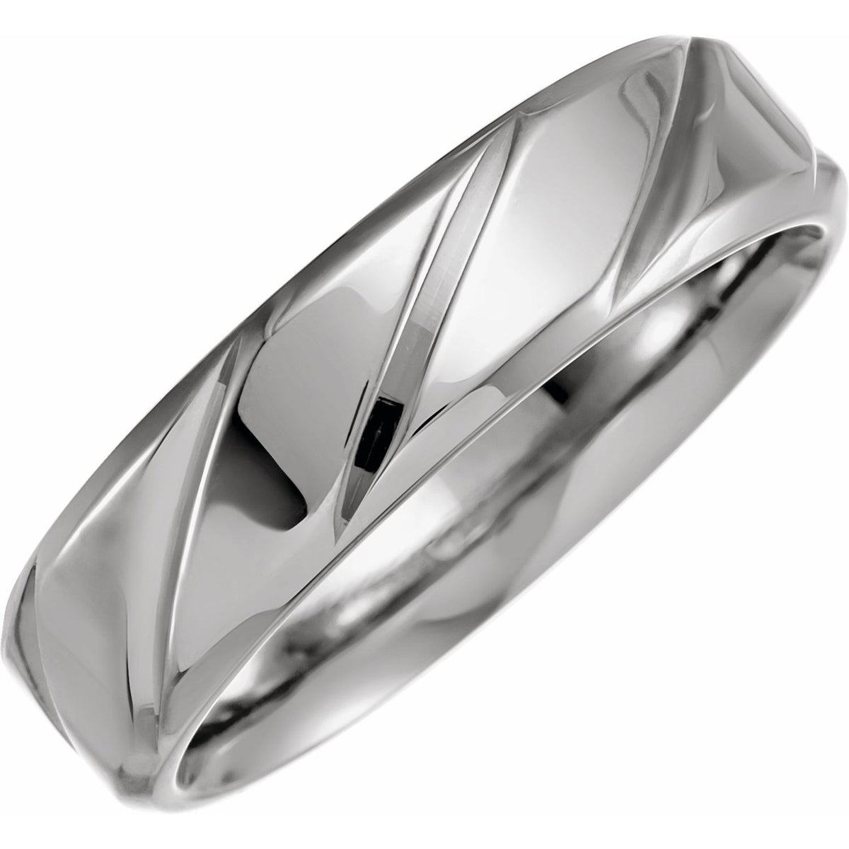 Diagonal Grooved Flat Band