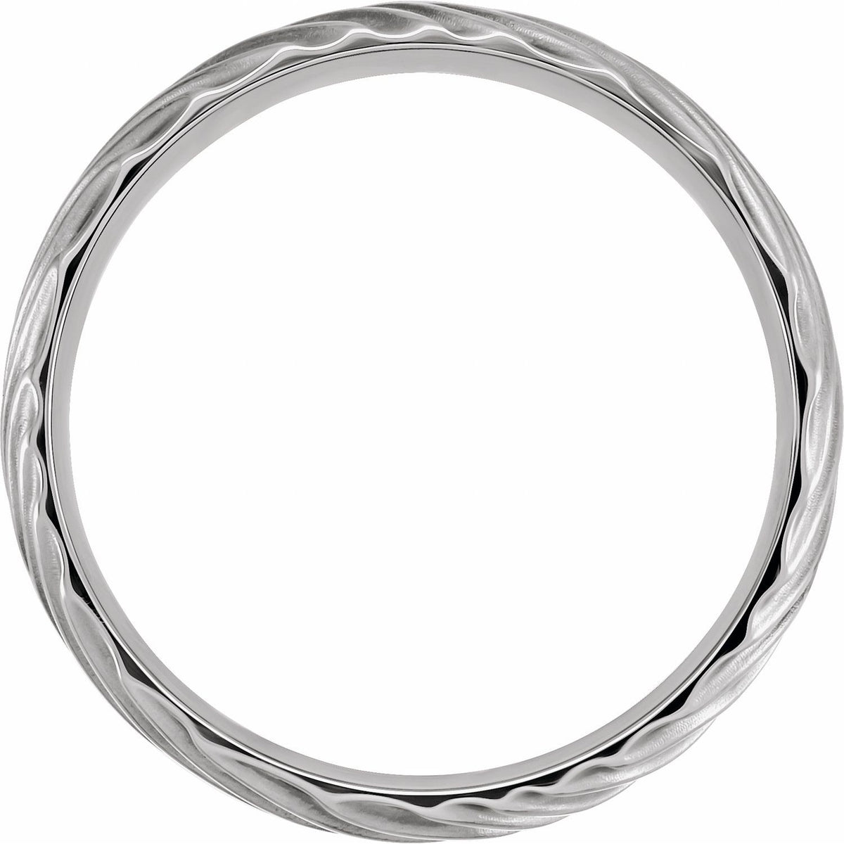 Textured Band, 6 mm, Style 5