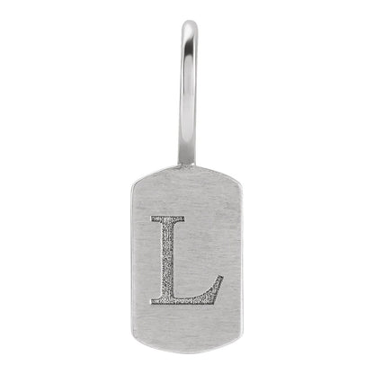 Engravable Dog Tag Charm/Pendant