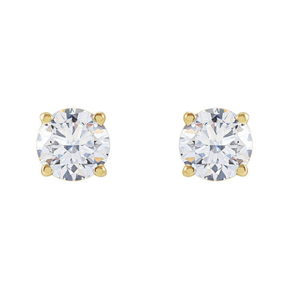 1 1/4 CTW Lab-Grown Diamond Earrings