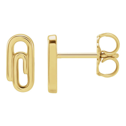 Paperclip Earrings