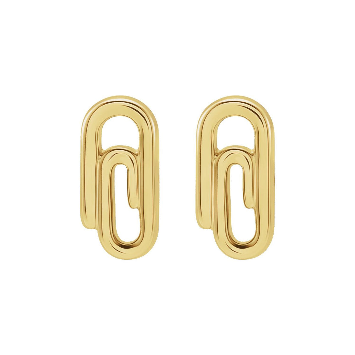 Paperclip Earrings