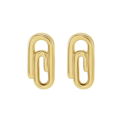 Paperclip Earrings