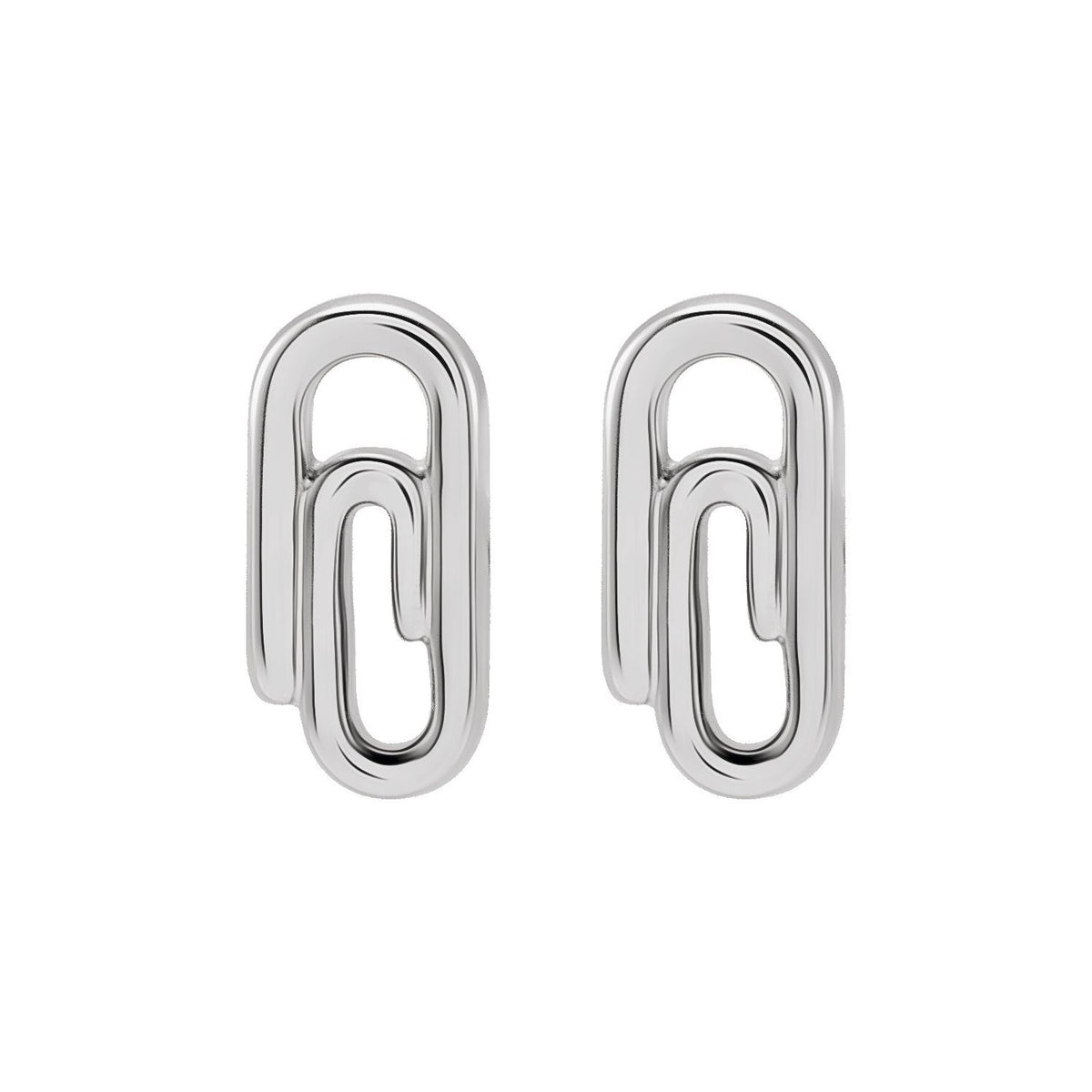 Paperclip Earrings