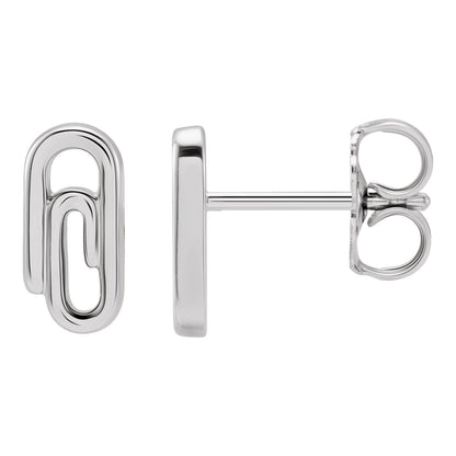 Paperclip Earrings