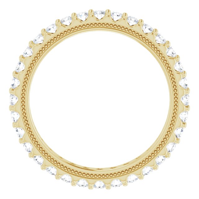 1 CTW Natural Diamond Eternity Band, 2.4 mm