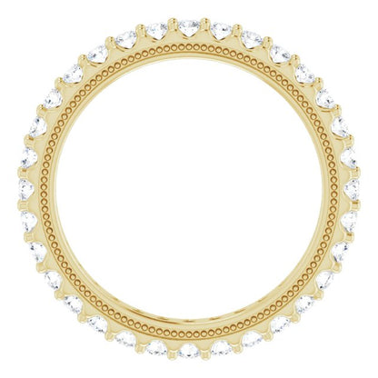1 CTW Natural Diamond Eternity Band, 2.4 mm