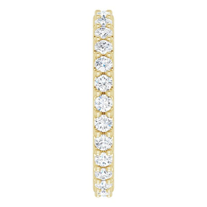 7/8 CTW Lab-Grown Diamond Eternity Band