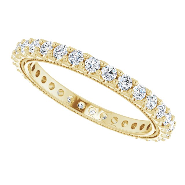 1 CTW Natural Diamond Eternity Band, 2.4 mm