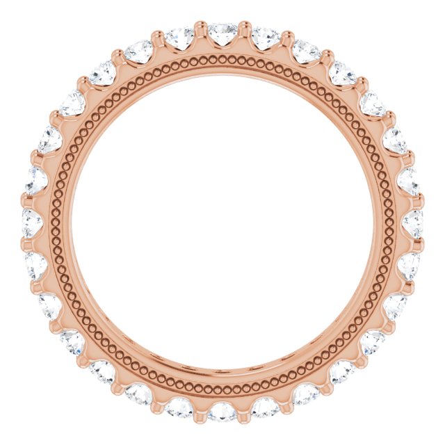 7/8 CTW Natural Diamond Eternity Band, 2.4 mm
