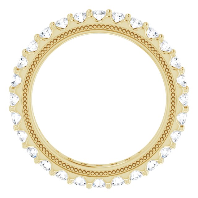 7/8 CTW Lab-Grown Diamond Eternity Band