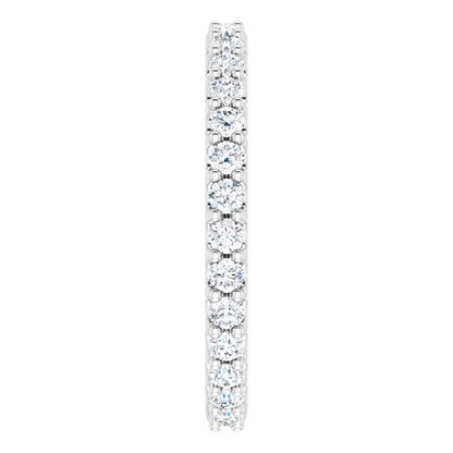 9/10 CTW Natural Diamond Eternity Band, 2.4 mm