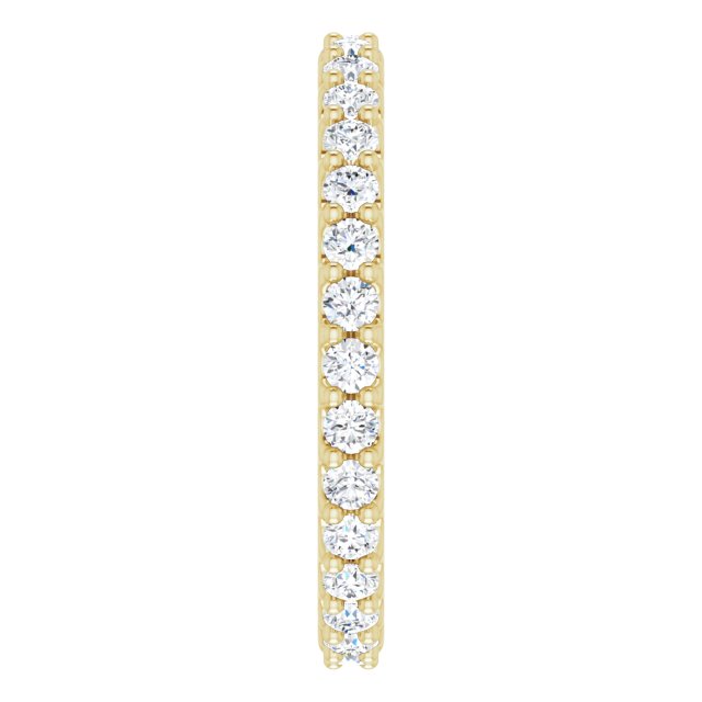 9/10 CTW Lab-Grown Diamond Eternity Band, 2.4 mm
