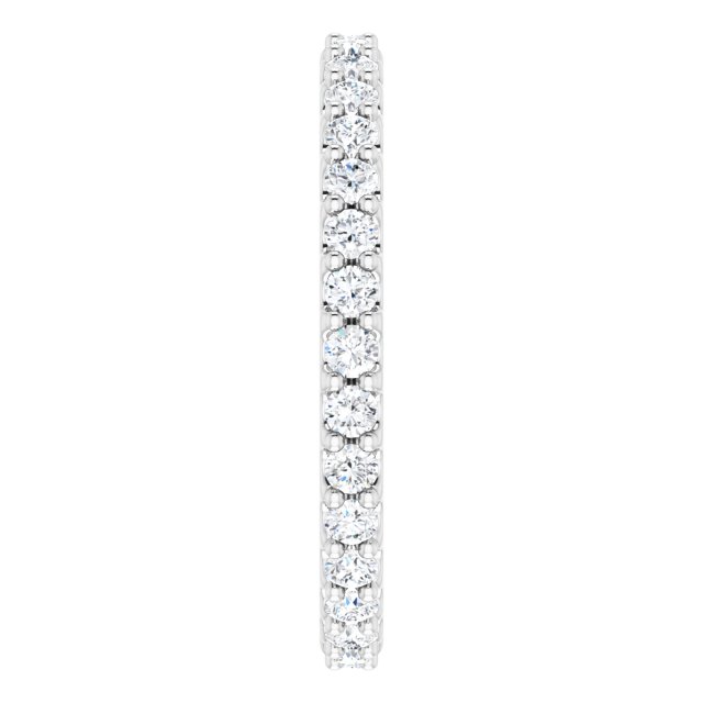 1 CTW Natural Diamond Eternity Band, 2.4 mm
