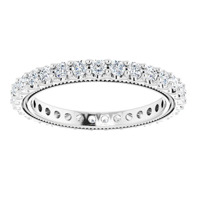 9/10 CTW Natural Diamond Eternity Band, 2.4 mm
