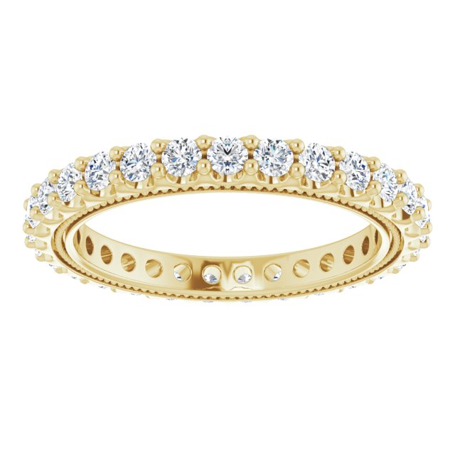 7/8 CTW Lab-Grown Diamond Eternity Band