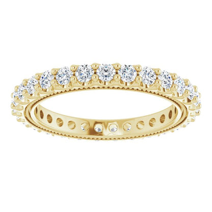 7/8 CTW Lab-Grown Diamond Eternity Band