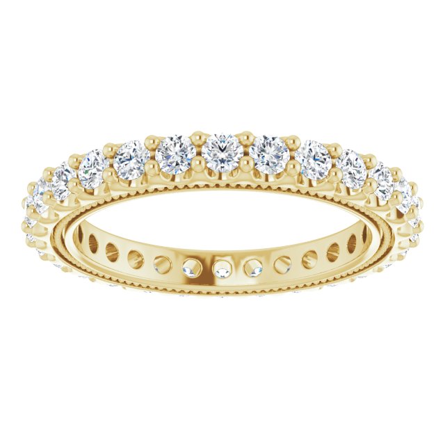7/8 CTW Lab-Grown Diamond Eternity Band
