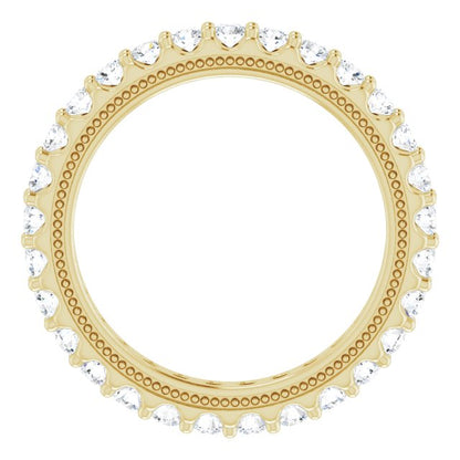 7/8 CTW Lab-Grown Diamond Eternity Band