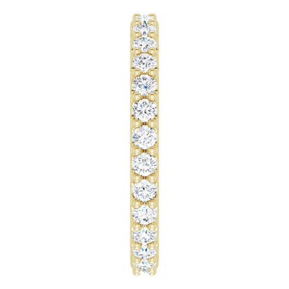 7/8 CTW Lab-Grown Diamond Eternity Band
