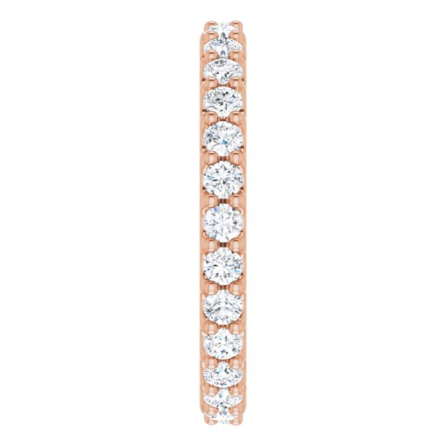 7/8 CTW Natural Diamond Eternity Band, 2.4 mm