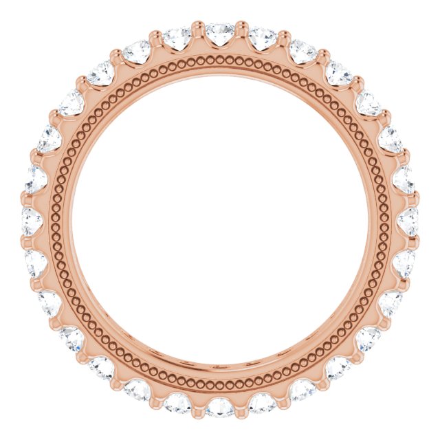 7/8 CTW Natural Diamond Eternity Band, 2.4 mm