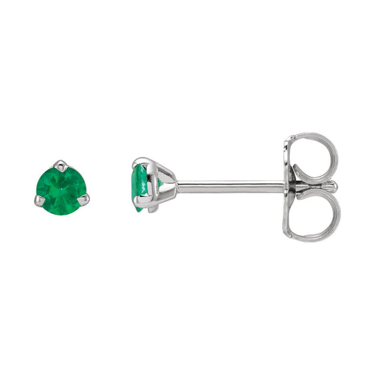 Natural Emerald Earrings (2000214)