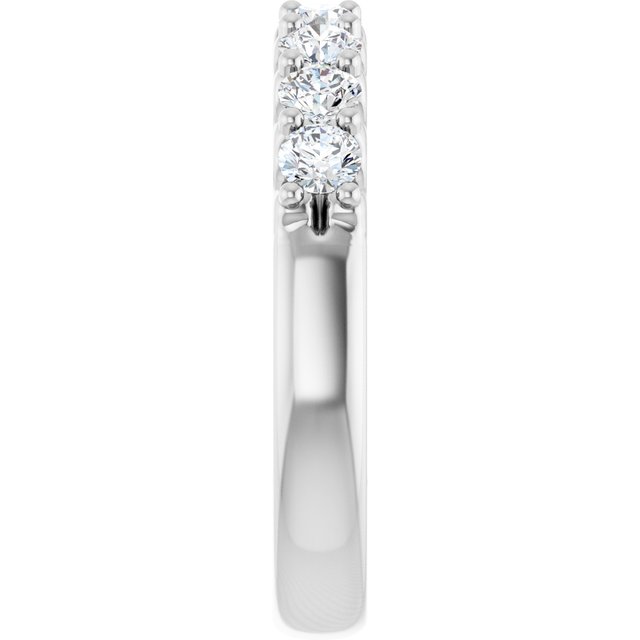 3/4 CTW Natural Diamond Milgrain Anniversary Band
