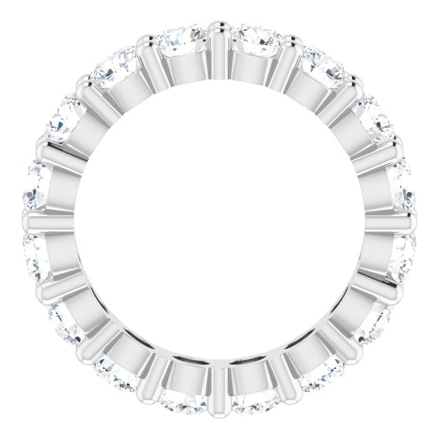 4 1/3 CTW Natural Diamond Eternity Band, Shared-Prong