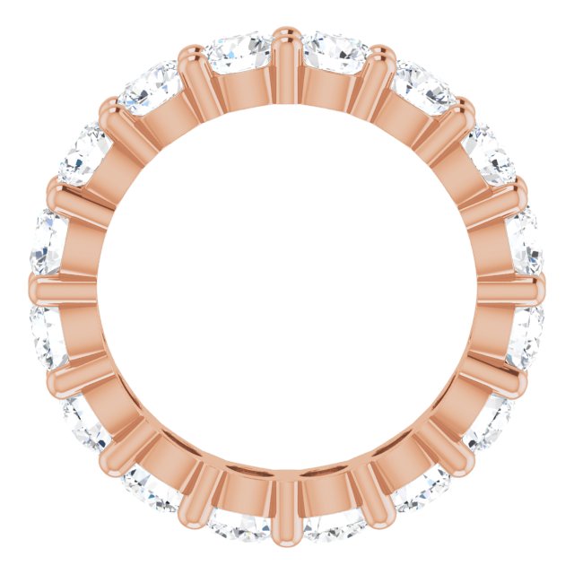 4 1/3 CTW Natural Diamond Eternity Band, Shared-Prong