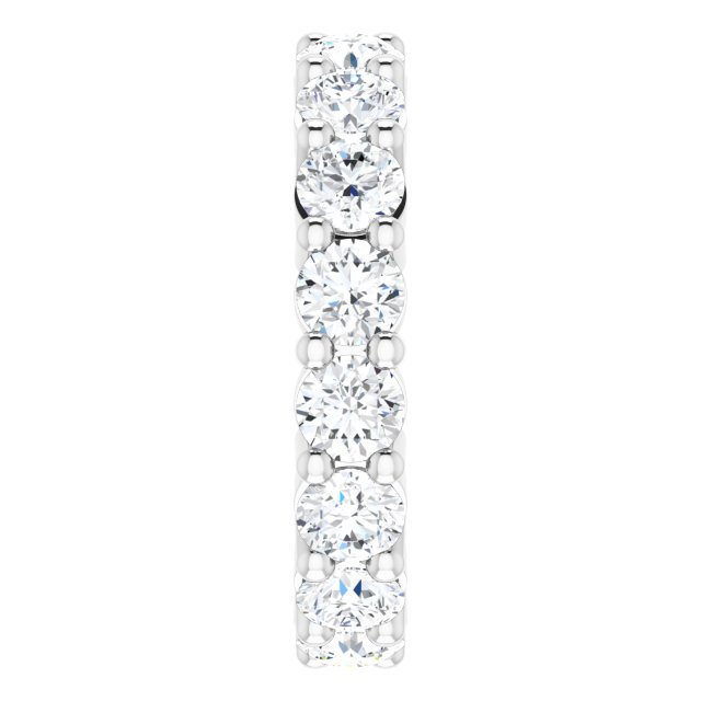 4 1/3 CTW Natural Diamond Eternity Band, Shared-Prong