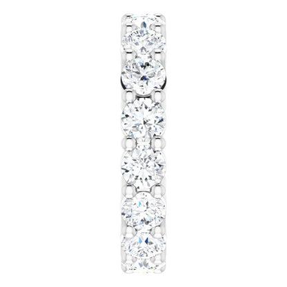 4 1/3 CTW Natural Diamond Eternity Band, Shared-Prong