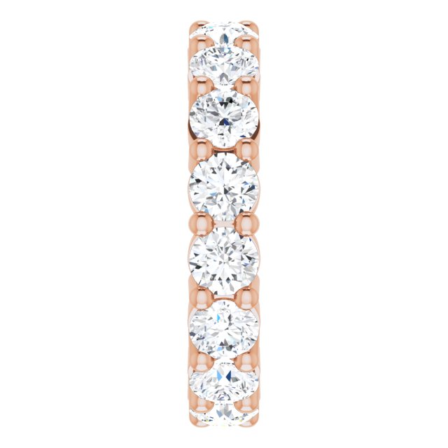 4 1/3 CTW Lab-Grown Diamond Eternity Band, Shared-Prong