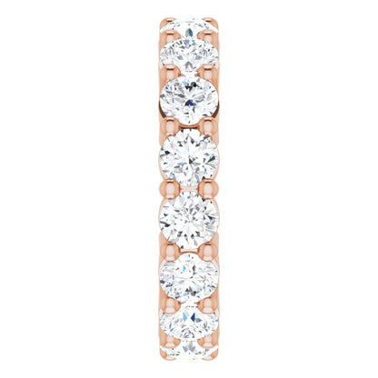 4 1/3 CTW Natural Diamond Eternity Band, Shared-Prong