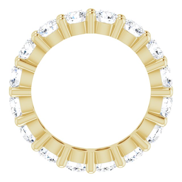 4 1/3 CTW Natural Diamond Eternity Band, Shared-Prong