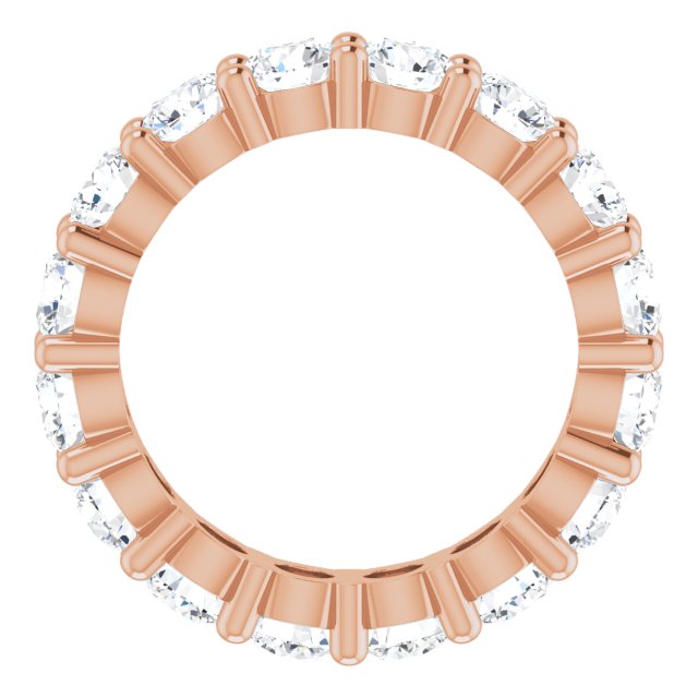 4 1/3 CTW Lab-Grown Diamond Eternity Band, Shared-Prong