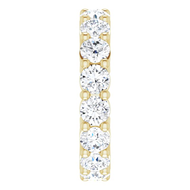 4 1/3 CTW Natural Diamond Eternity Band, Shared-Prong