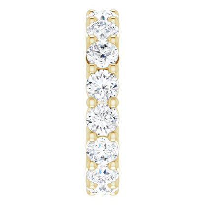 4 1/3 CTW Natural Diamond Eternity Band, Shared-Prong