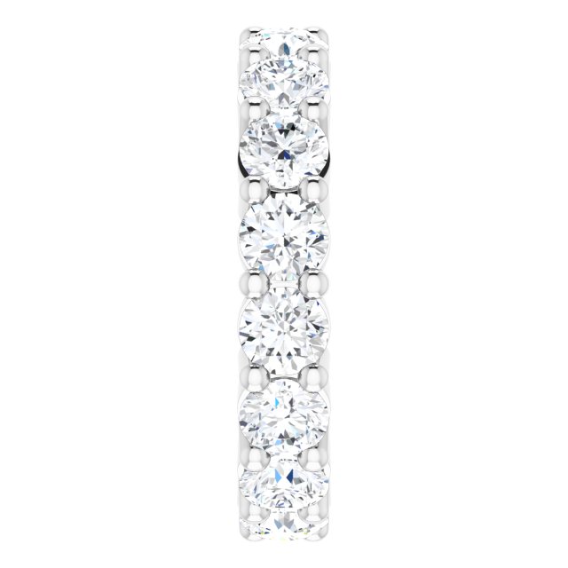4 1/3 CTW Lab-Grown Diamond Eternity Band, Shared-Prong