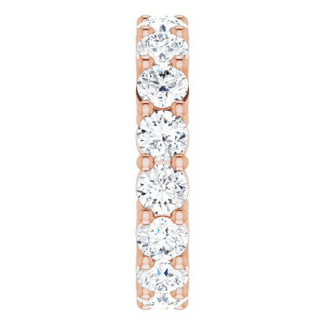 4 1/3 CTW Lab-Grown Diamond Eternity Band, Shared-Prong
