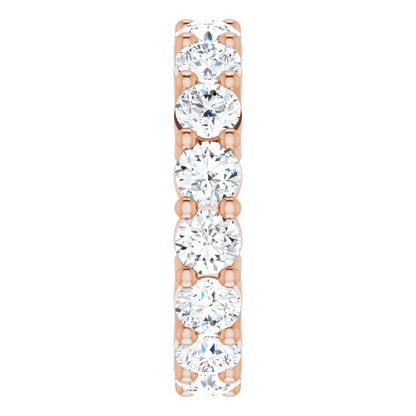 4 1/3 CTW Lab-Grown Diamond Eternity Band, Shared-Prong