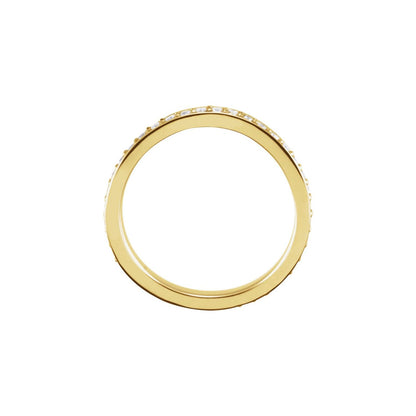 1/4 CTW Natural Diamond Stackable Band