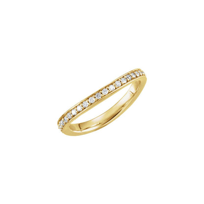 1/4 CTW Natural Diamond Stackable Band