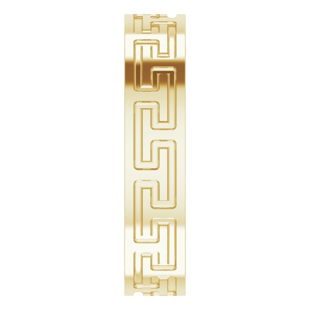 Greek Key Flat Band