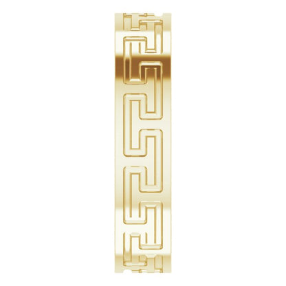 Greek Key Flat Band